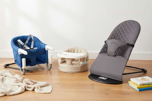 Alzador, booster y silla de comer portátil: diferencias y cuál elegir para tu bebé