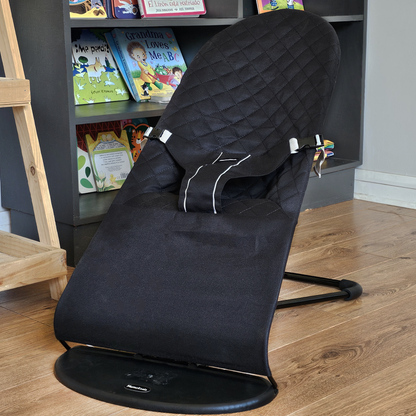 Silla Mecedora Negra LazyBoy MemoKoala